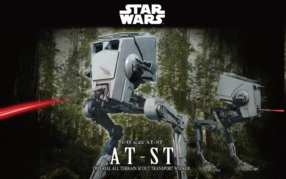 Star Wars Plastični model komplet 1/48 AT-ST fotografija izdelka