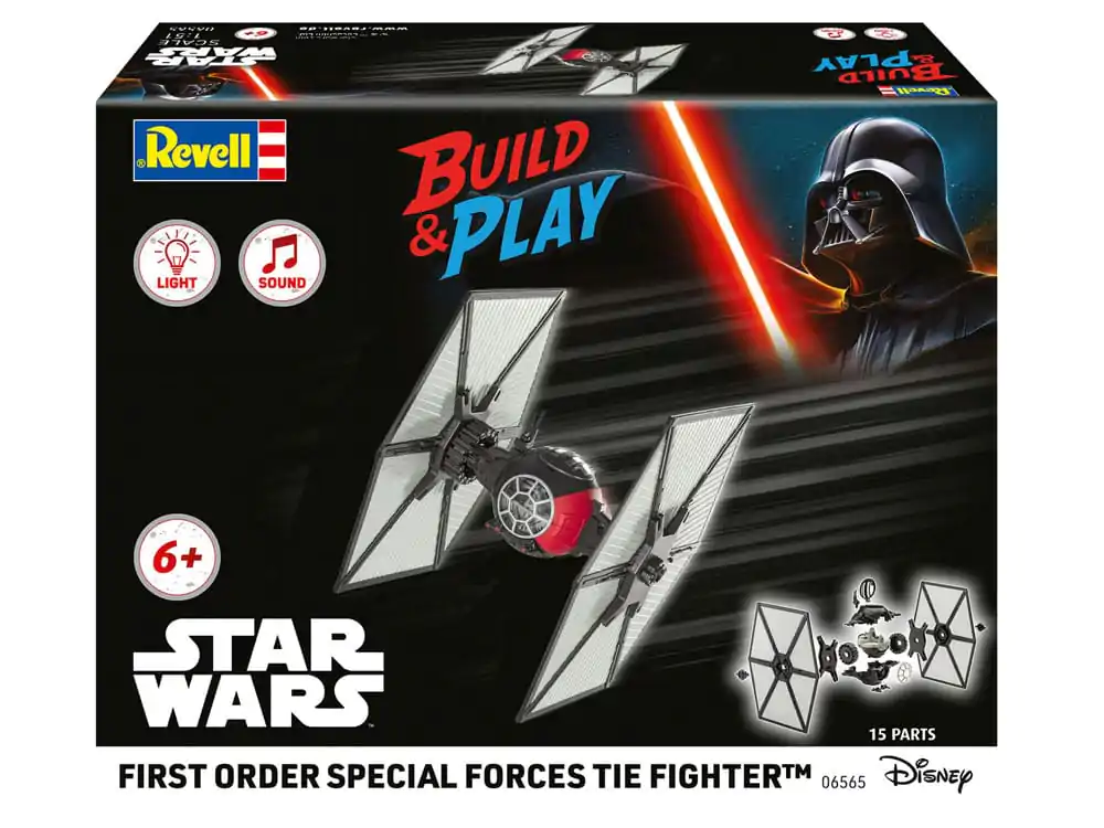 Star Wars Model Set 1/51 First Order Special Forces TIE Fighter 14 cm fotografija izdelka