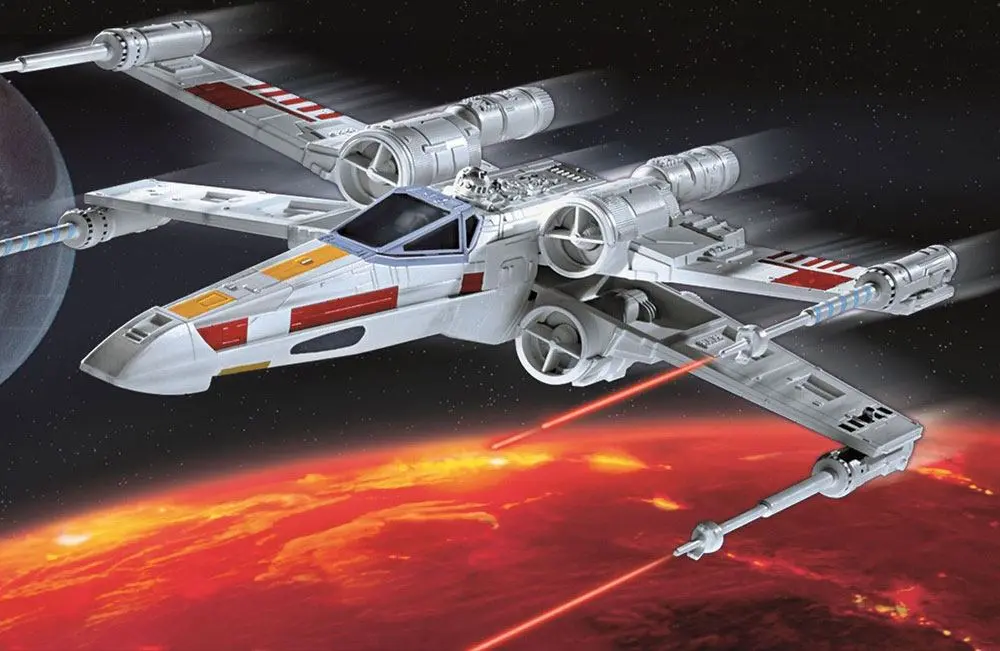 Star Wars Modelarski Komplet 1/57 X-wing Fighter 22 cm fotografija izdelka