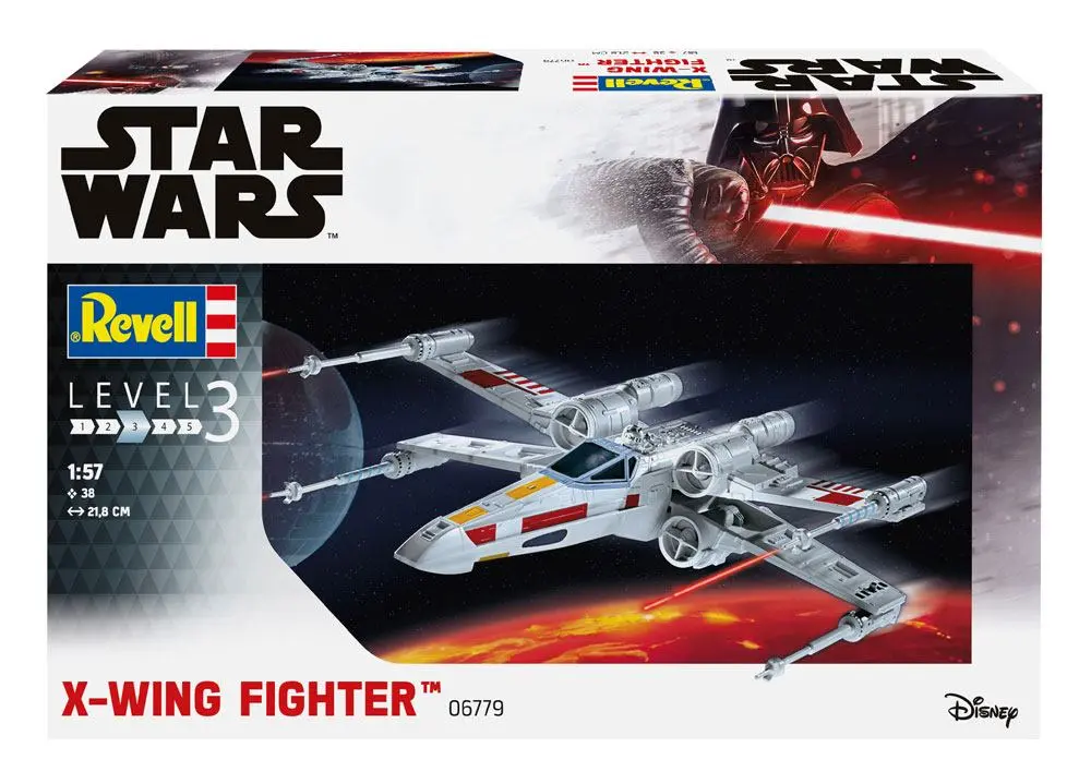 Star Wars Modelarski Komplet 1/57 X-wing Fighter 22 cm fotografija izdelka
