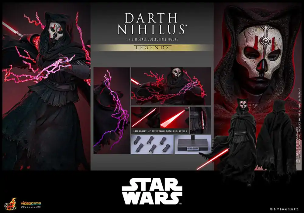Star Wars akcijska figura 1/6 Darth Nihilus 31 cm fotografija izdelka
