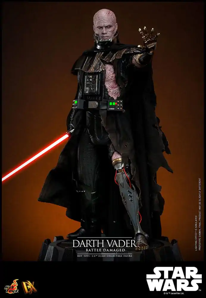 Star Wars akcijska figura 1/6 Darth Vader (Battle Damaged) 35 cm fotografija izdelka