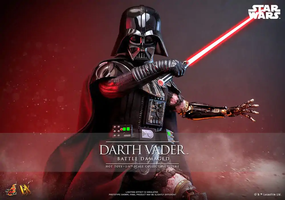 Star Wars akcijska figura 1/6 Darth Vader (Battle Damaged) 35 cm fotografija izdelka