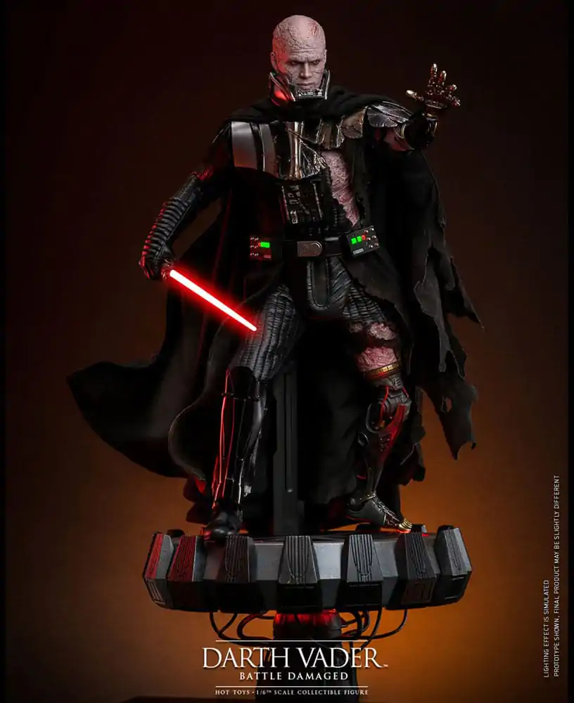 Star Wars akcijska figura 1/6 Darth Vader (Battle Damaged) 35 cm fotografija izdelka