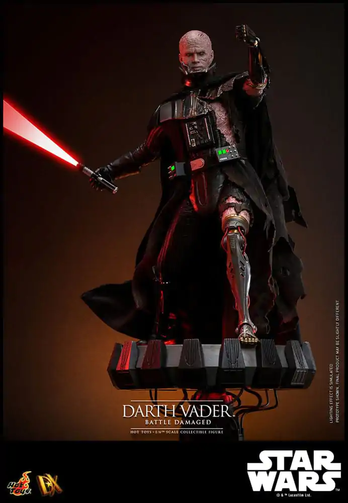 Star Wars akcijska figura 1/6 Darth Vader (Battle Damaged) 35 cm fotografija izdelka