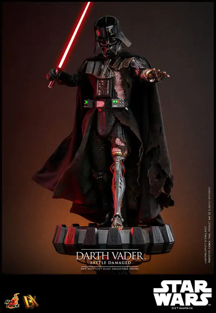 Star Wars akcijska figura 1/6 Darth Vader (Battle Damaged) 35 cm fotografija izdelka