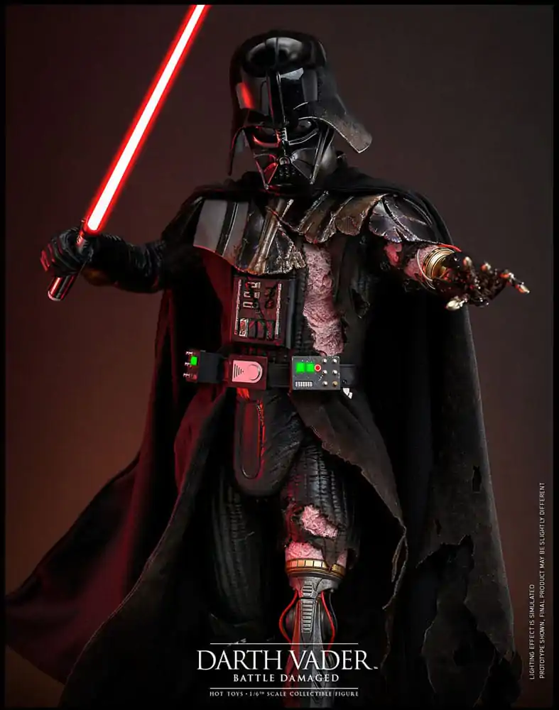 Star Wars akcijska figura 1/6 Darth Vader (Battle Damaged) 35 cm fotografija izdelka