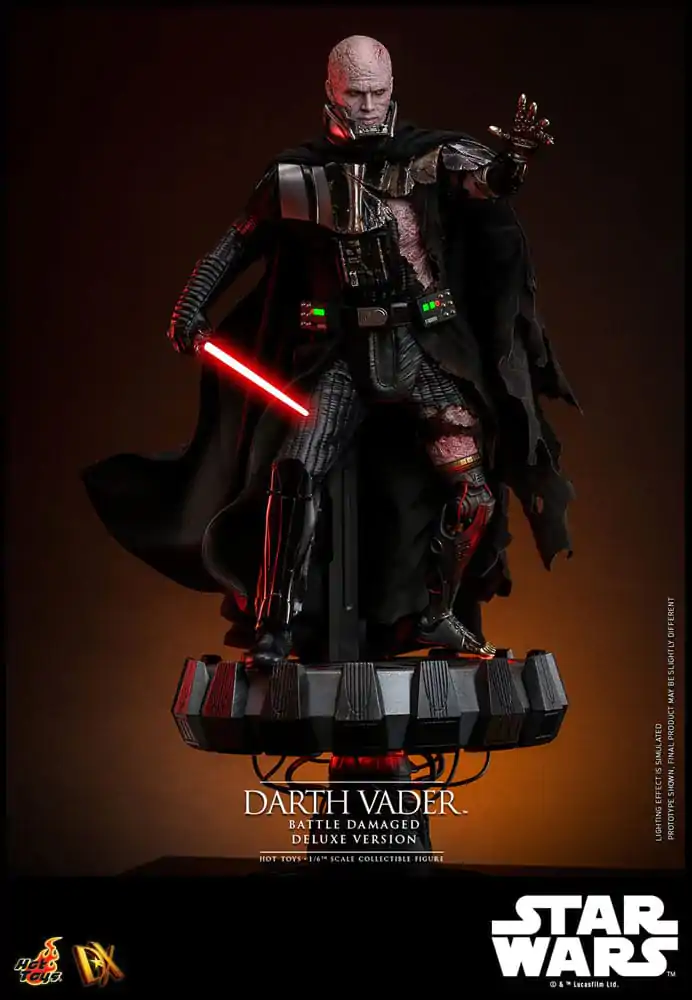 Akcijska figura Star Wars 1/6 Darth Vader (Battle Damaged) Deluxe Version 35 cm fotografija izdelka