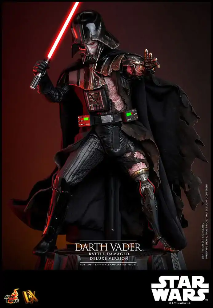 Akcijska figura Star Wars 1/6 Darth Vader (Battle Damaged) Deluxe Version 35 cm fotografija izdelka