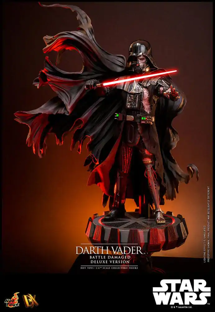 Akcijska figura Star Wars 1/6 Darth Vader (Battle Damaged) Deluxe Version 35 cm fotografija izdelka