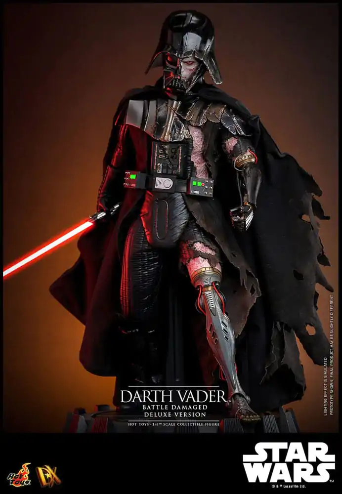 Akcijska figura Star Wars 1/6 Darth Vader (Battle Damaged) Deluxe Version 35 cm fotografija izdelka