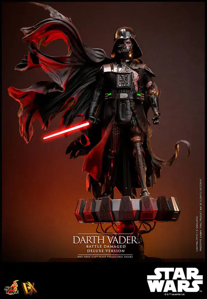 Akcijska figura Star Wars 1/6 Darth Vader (Battle Damaged) Deluxe Version 35 cm fotografija izdelka