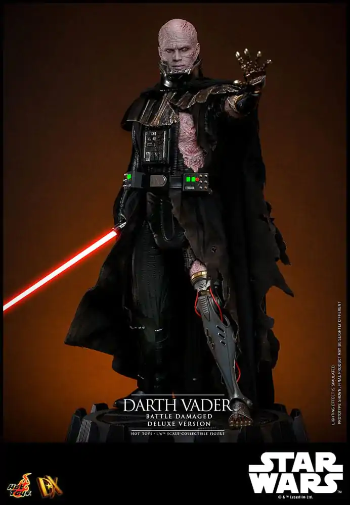 Akcijska figura Star Wars 1/6 Darth Vader (Battle Damaged) Deluxe Version 35 cm fotografija izdelka