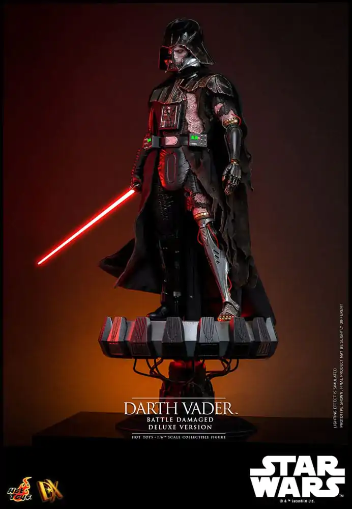 Akcijska figura Star Wars 1/6 Darth Vader (Battle Damaged) Deluxe Version 35 cm fotografija izdelka