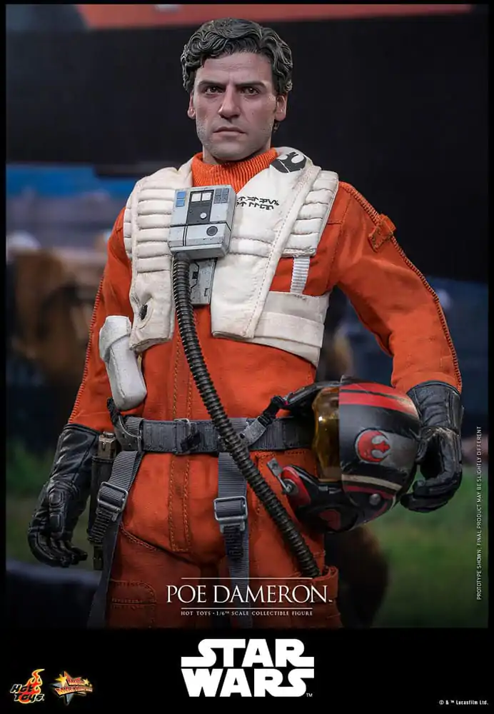 Star Wars Akcijska figura 1/6 Poe Dameron 30 cm fotografija izdelka