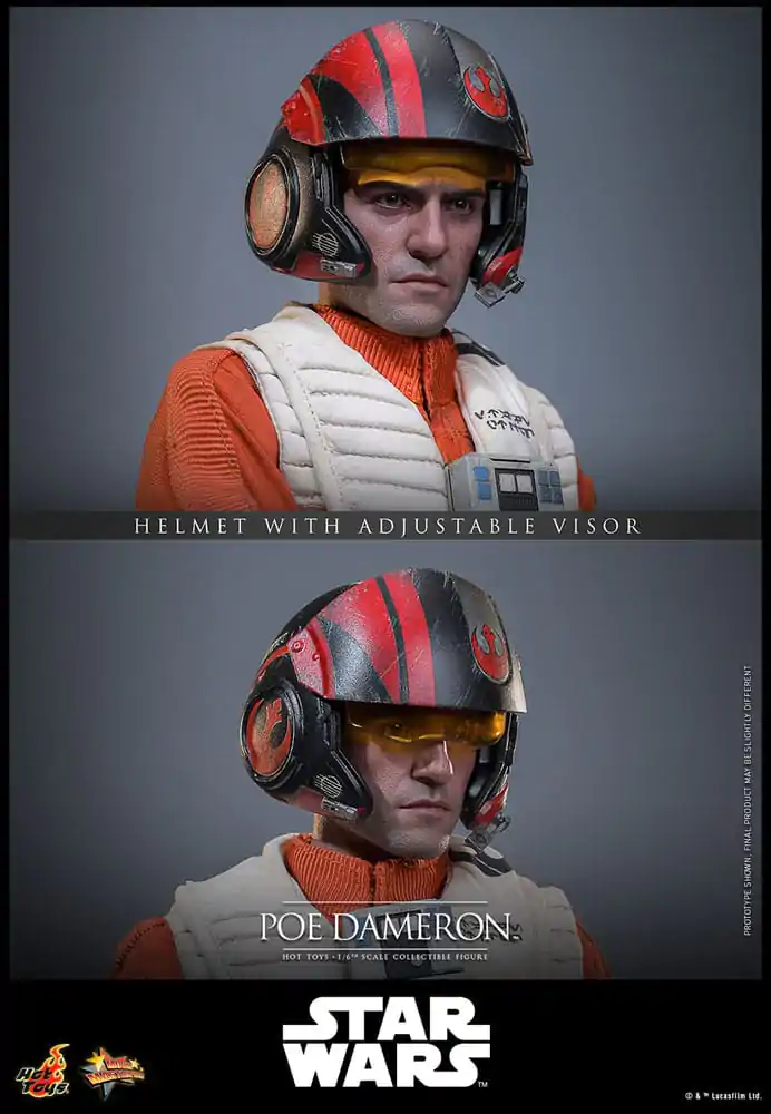 Star Wars Akcijska figura 1/6 Poe Dameron 30 cm fotografija izdelka