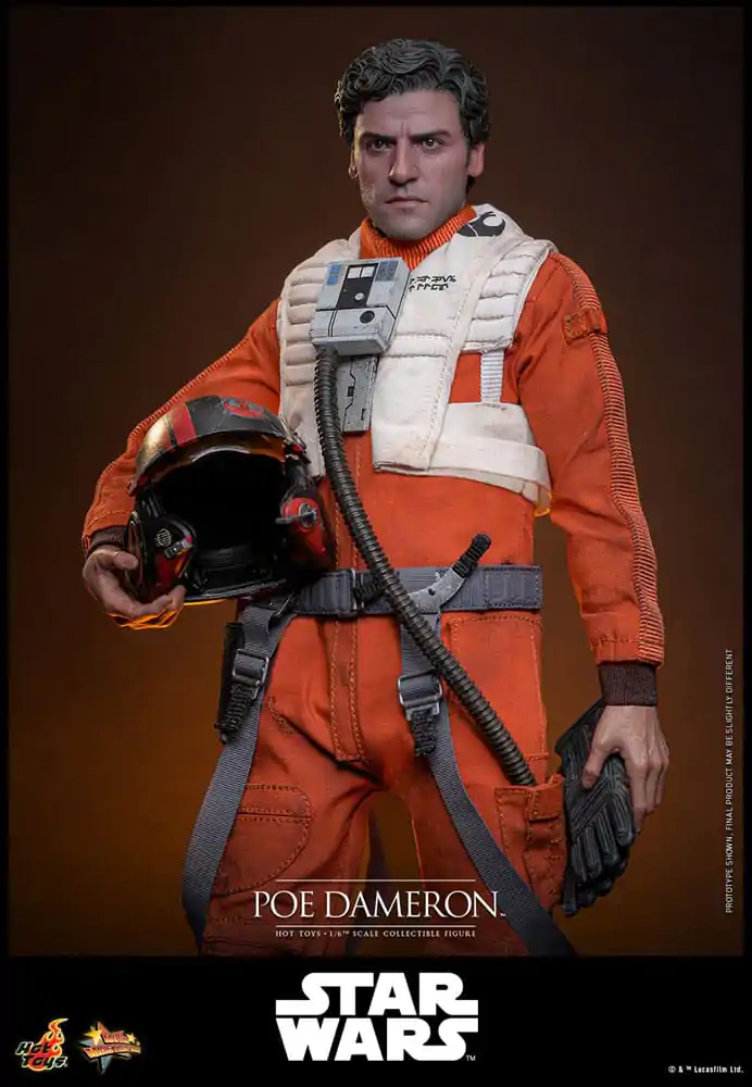 Star Wars Akcijska figura 1/6 Poe Dameron 30 cm fotografija izdelka