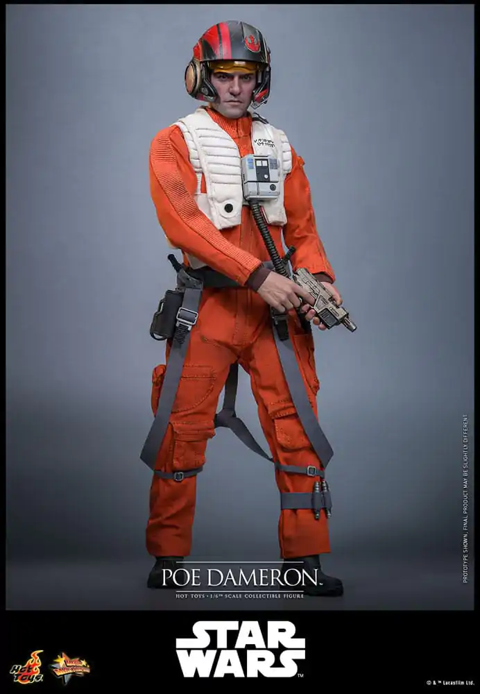 Star Wars Akcijska figura 1/6 Poe Dameron 30 cm fotografija izdelka