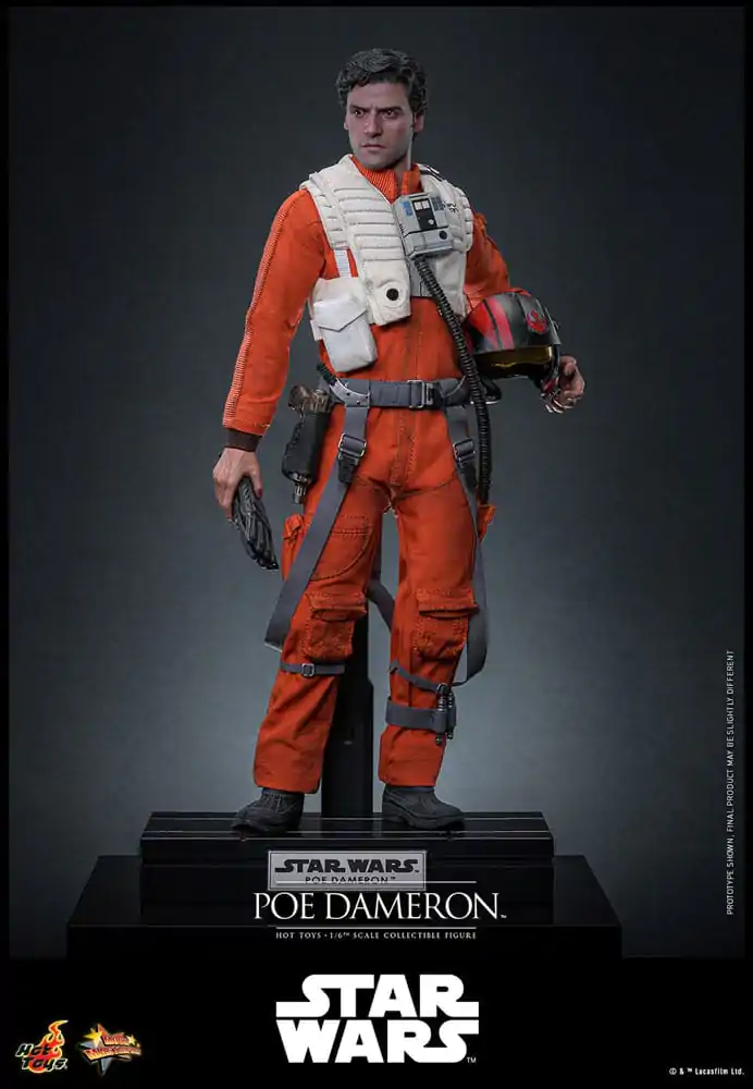 Star Wars Akcijska figura 1/6 Poe Dameron 30 cm fotografija izdelka