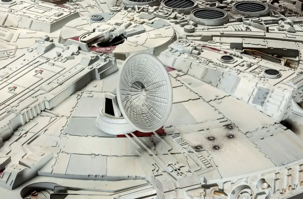 Star Wars Komplet modelov 1/72 Millennium Falcon 38 cm fotografija izdelka