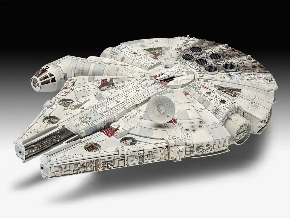 Star Wars Komplet modelov 1/72 Millennium Falcon 38 cm fotografija izdelka
