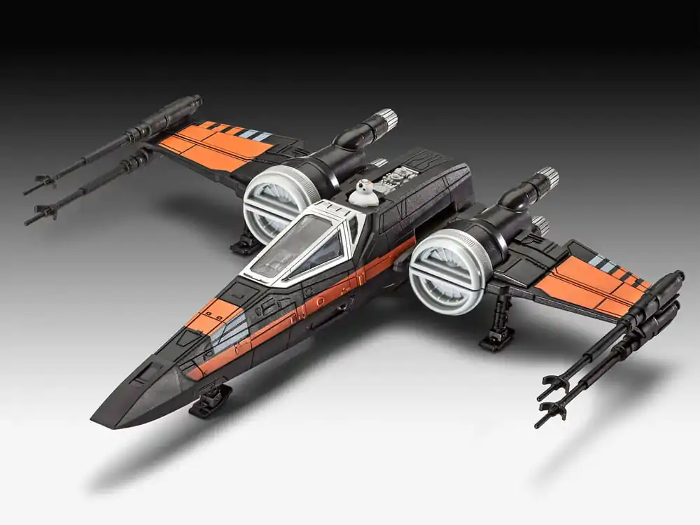 Star Wars model komplet 1/78 Poe's X-Wing Fighter 22 cm fotografija izdelka