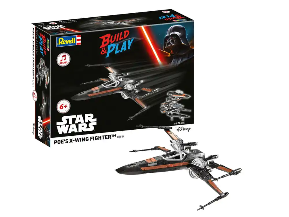 Star Wars model komplet 1/78 Poe's X-Wing Fighter 22 cm fotografija izdelka