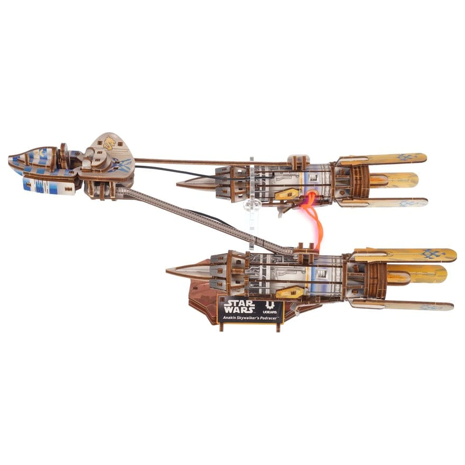 Star Wars 3D lesena sestavljanka Anakin Skywalker's Podracer fotografija izdelka