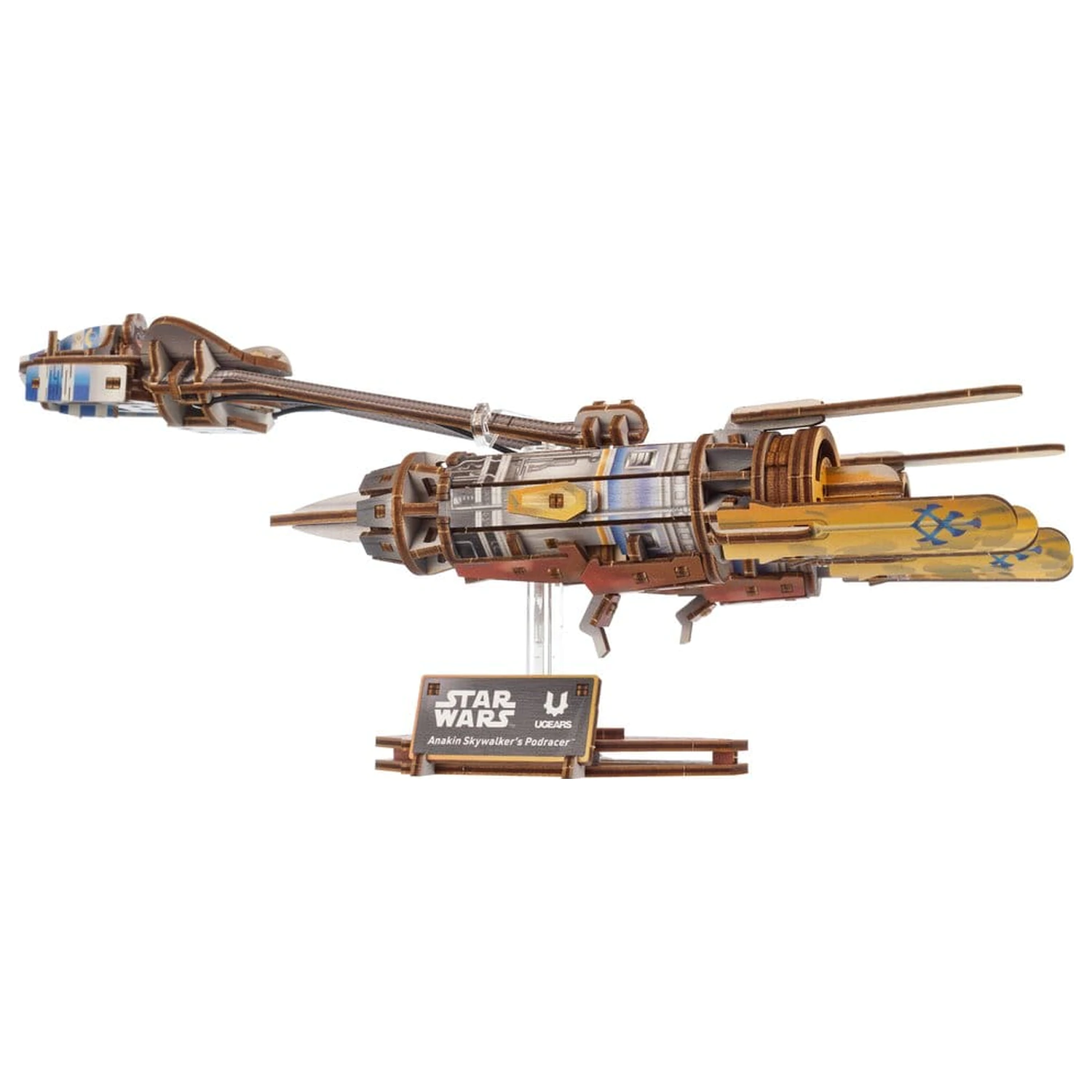 Star Wars 3D lesena sestavljanka Anakin Skywalker's Podracer fotografija izdelka