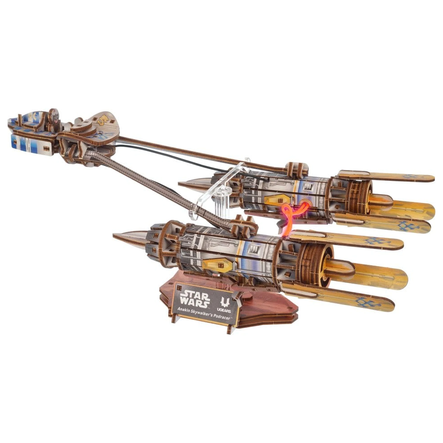 Star Wars 3D lesena sestavljanka Anakin Skywalker's Podracer fotografija izdelka