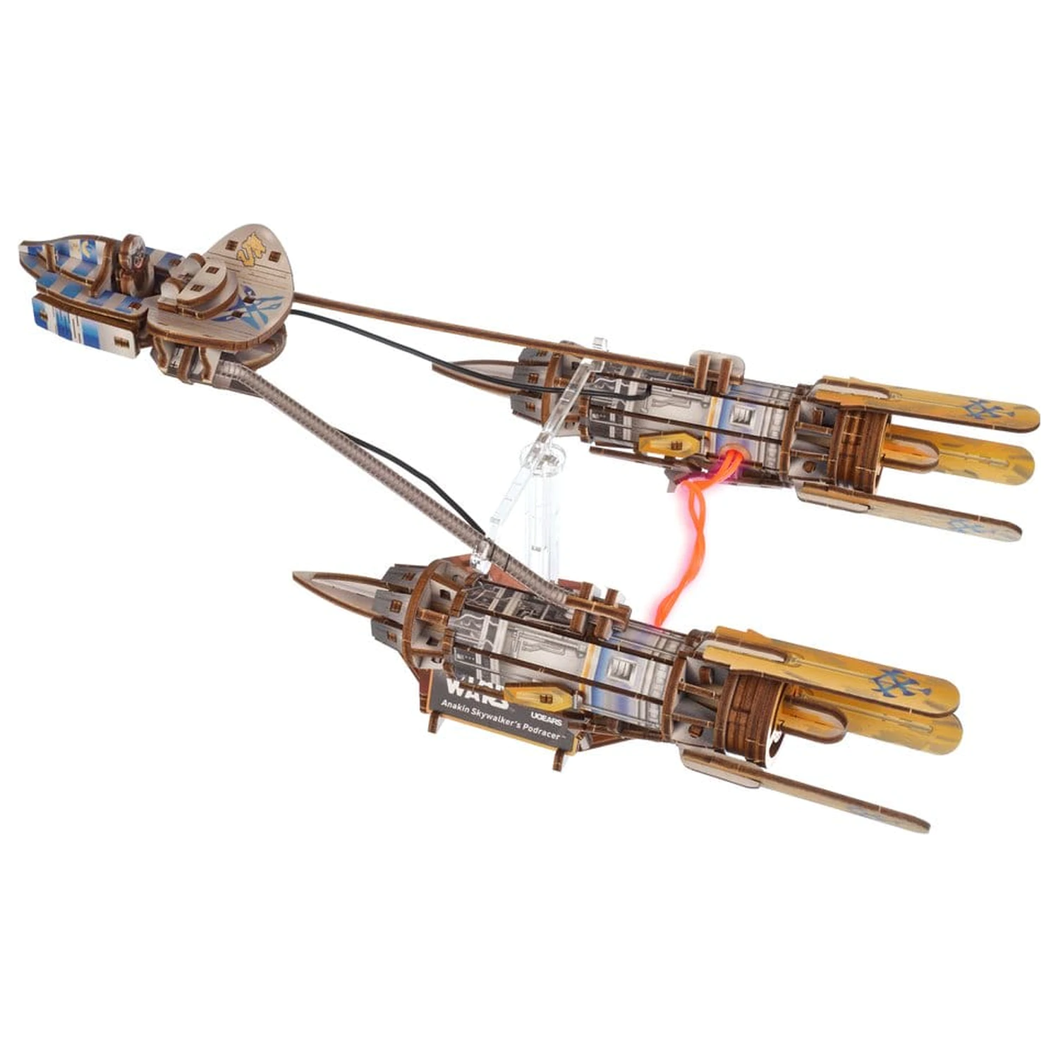 Star Wars 3D lesena sestavljanka Anakin Skywalker's Podracer fotografija izdelka