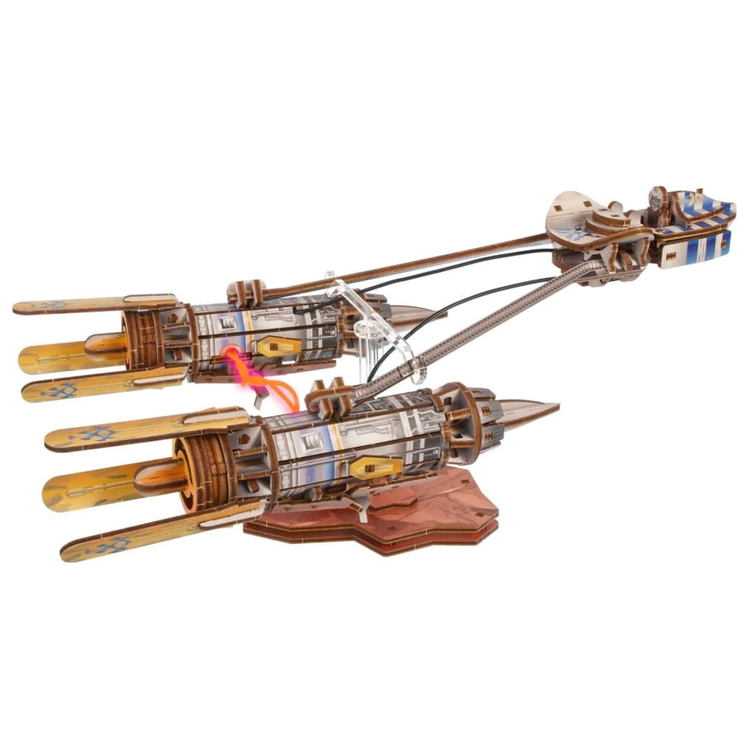 Star Wars 3D lesena sestavljanka Anakin Skywalker's Podracer fotografija izdelka