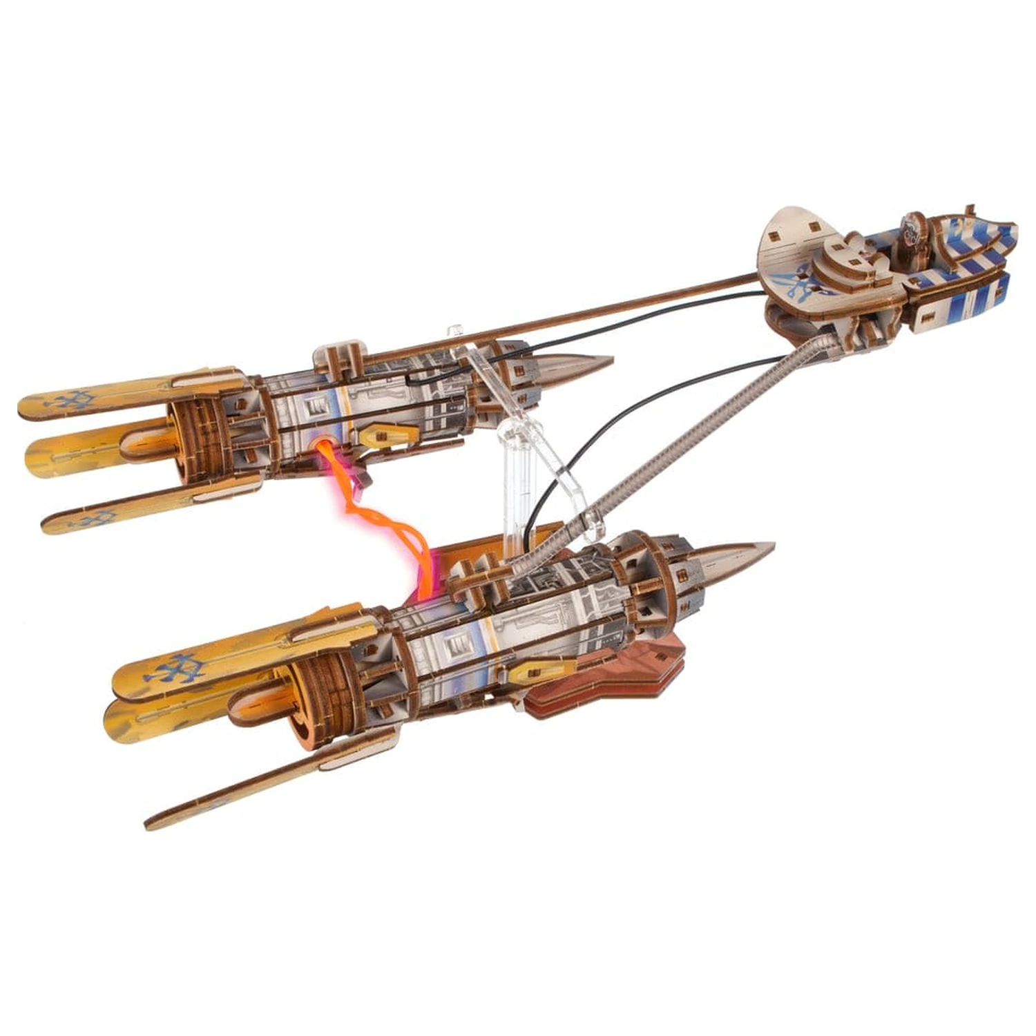 Star Wars 3D lesena sestavljanka Anakin Skywalker's Podracer fotografija izdelka