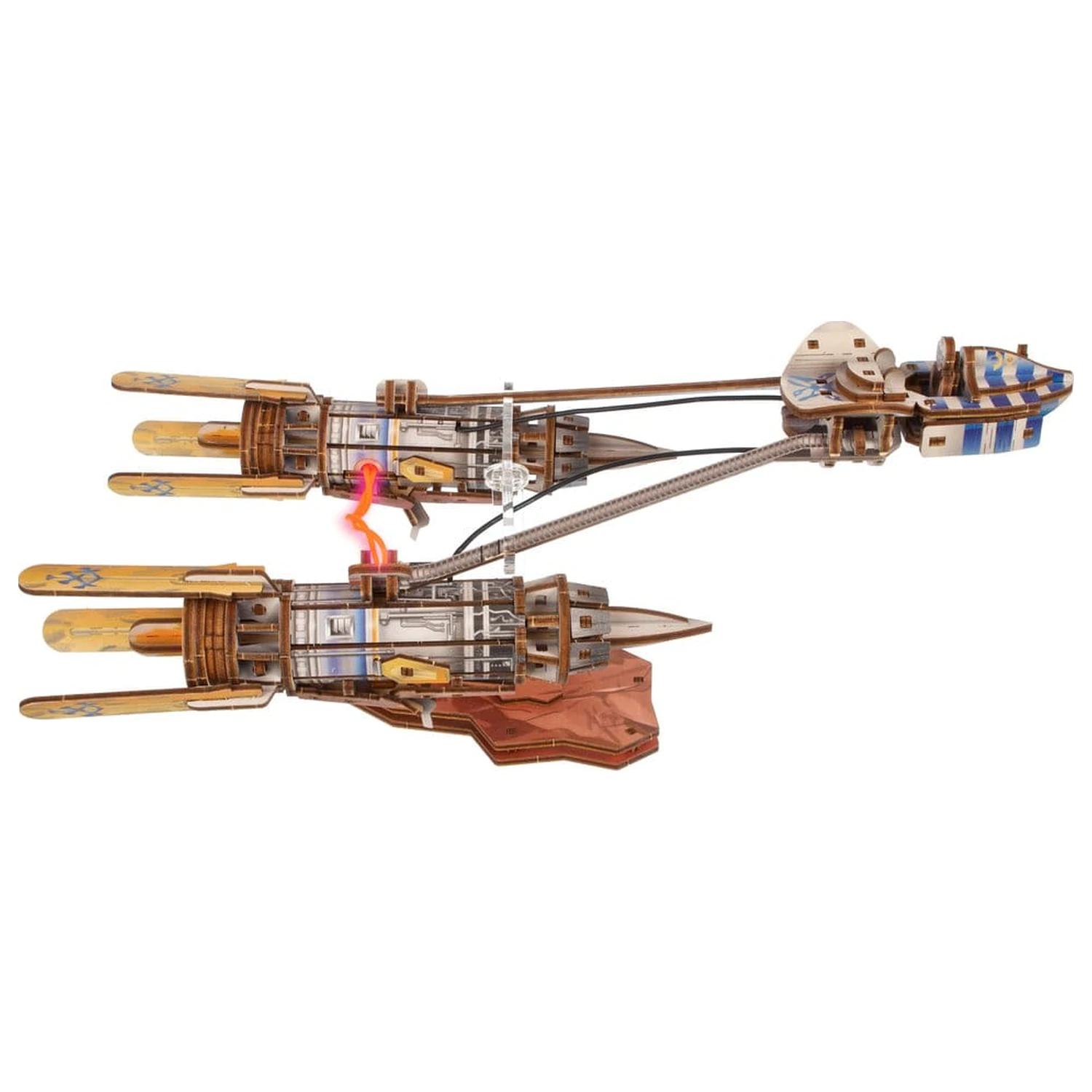 Star Wars 3D lesena sestavljanka Anakin Skywalker's Podracer fotografija izdelka