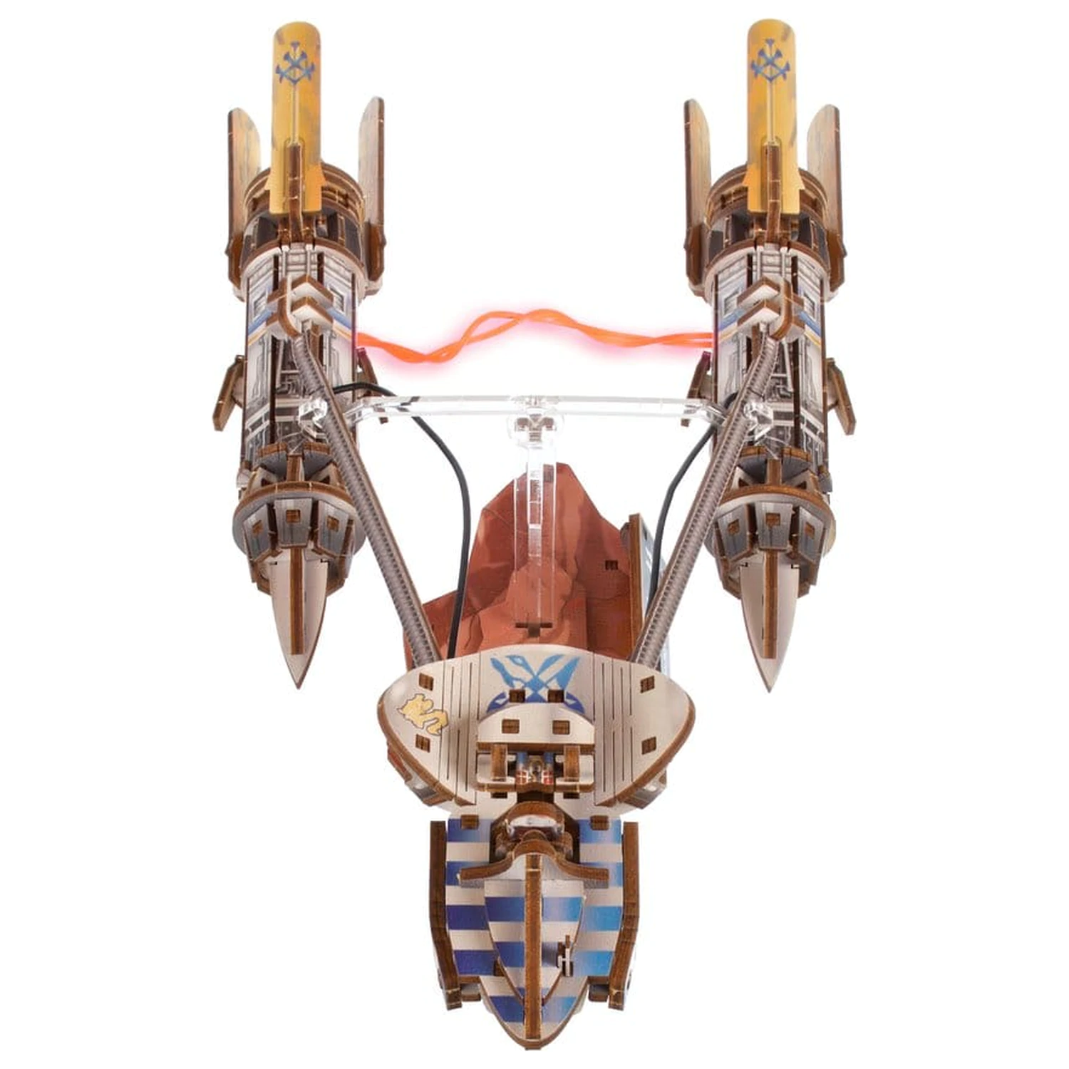 Star Wars 3D lesena sestavljanka Anakin Skywalker's Podracer fotografija izdelka