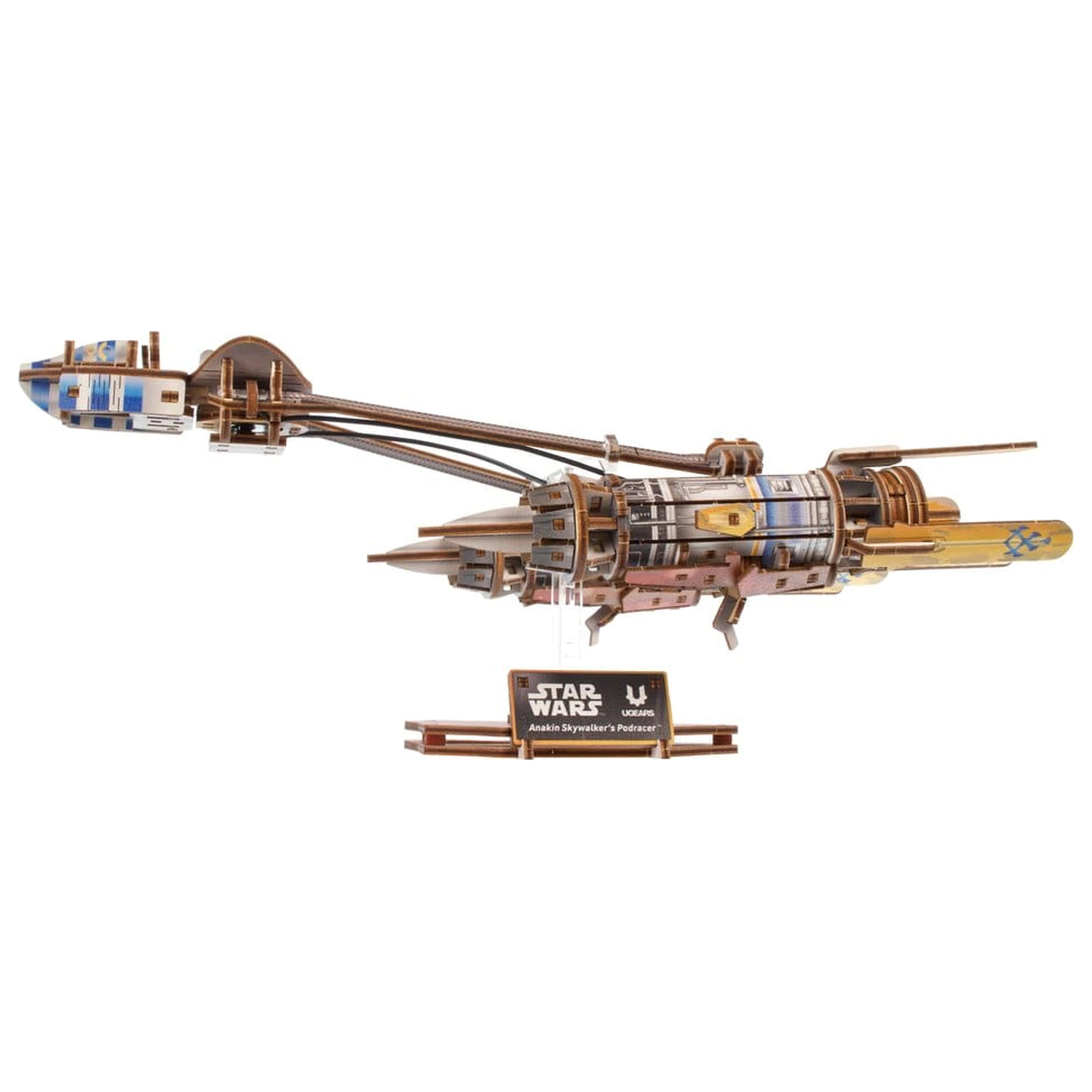 Star Wars 3D lesena sestavljanka Anakin Skywalker's Podracer fotografija izdelka