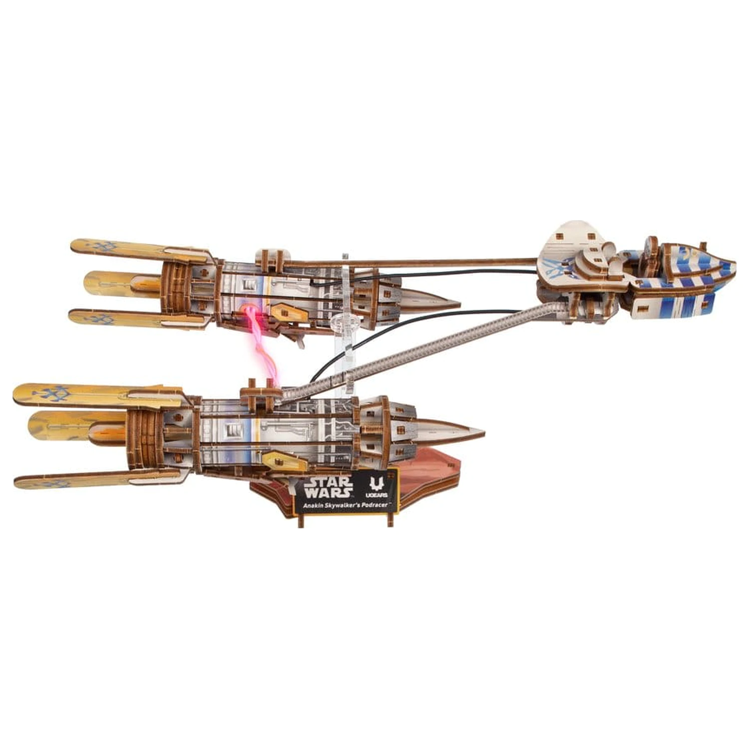 Star Wars 3D lesena sestavljanka Anakin Skywalker's Podracer fotografija izdelka