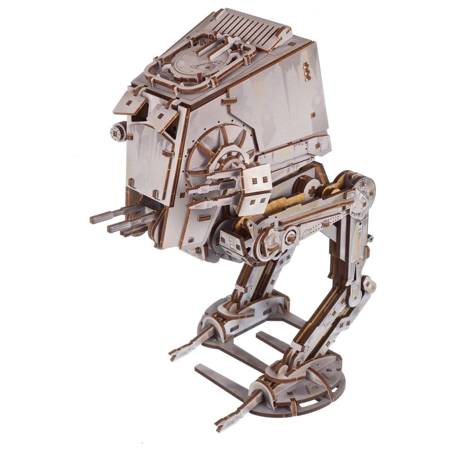 Star Wars 3D lesena sestavljanka AT-ST Walker fotografija izdelka