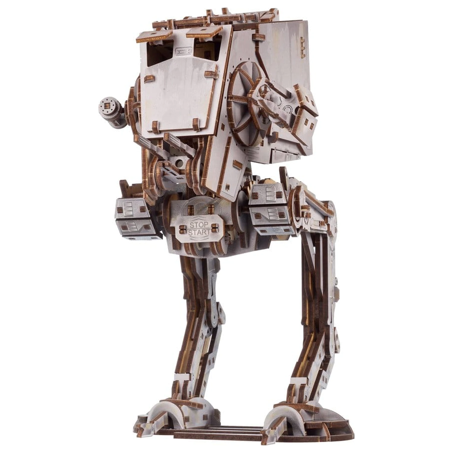 Star Wars 3D lesena sestavljanka AT-ST Walker fotografija izdelka