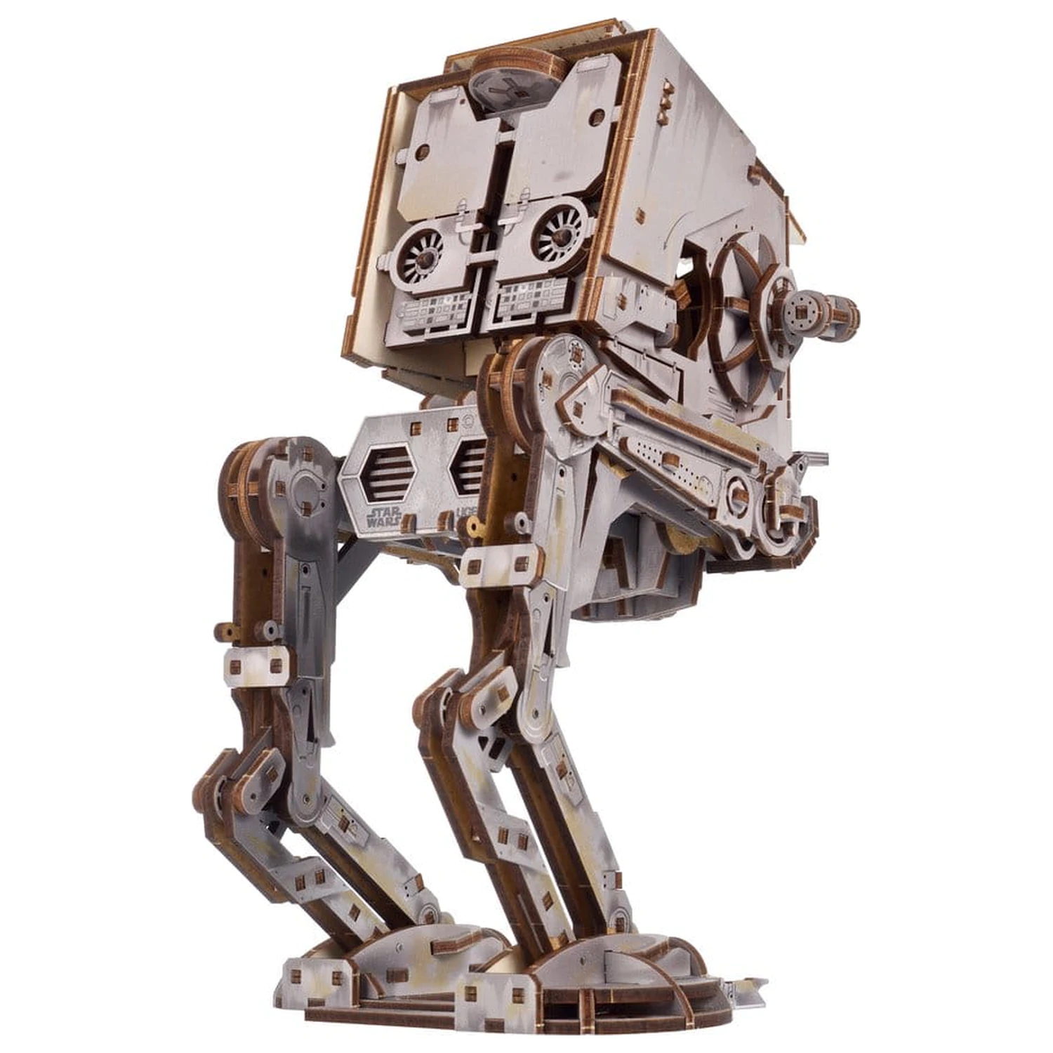 Star Wars 3D lesena sestavljanka AT-ST Walker fotografija izdelka
