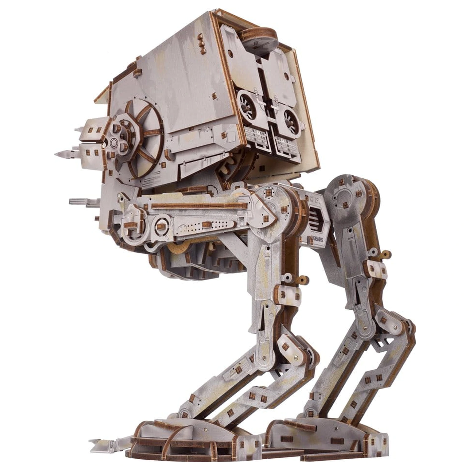 Star Wars 3D lesena sestavljanka AT-ST Walker fotografija izdelka