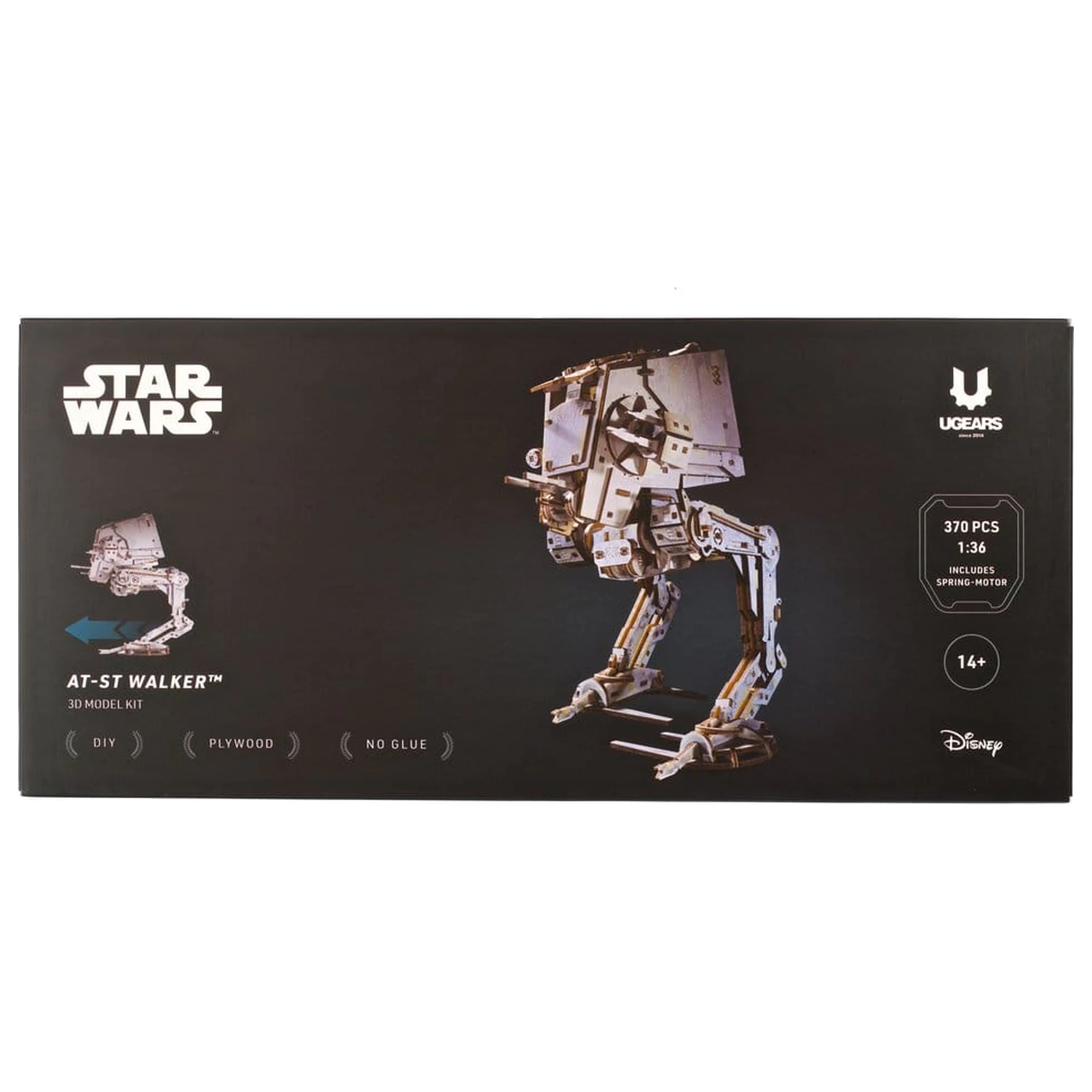 Star Wars 3D lesena sestavljanka AT-ST Walker fotografija izdelka