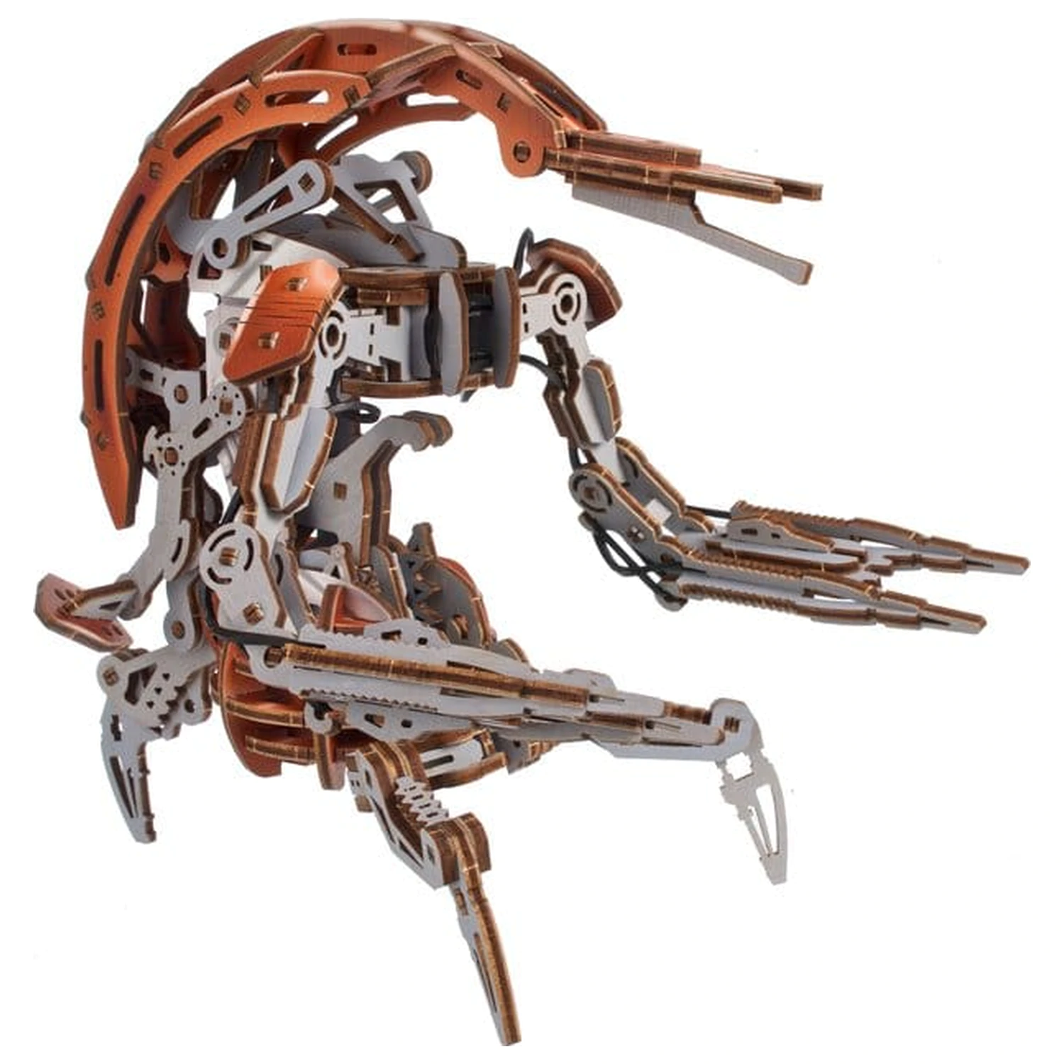 Star Wars 3D lesena sestavljanka Droideka fotografija izdelka