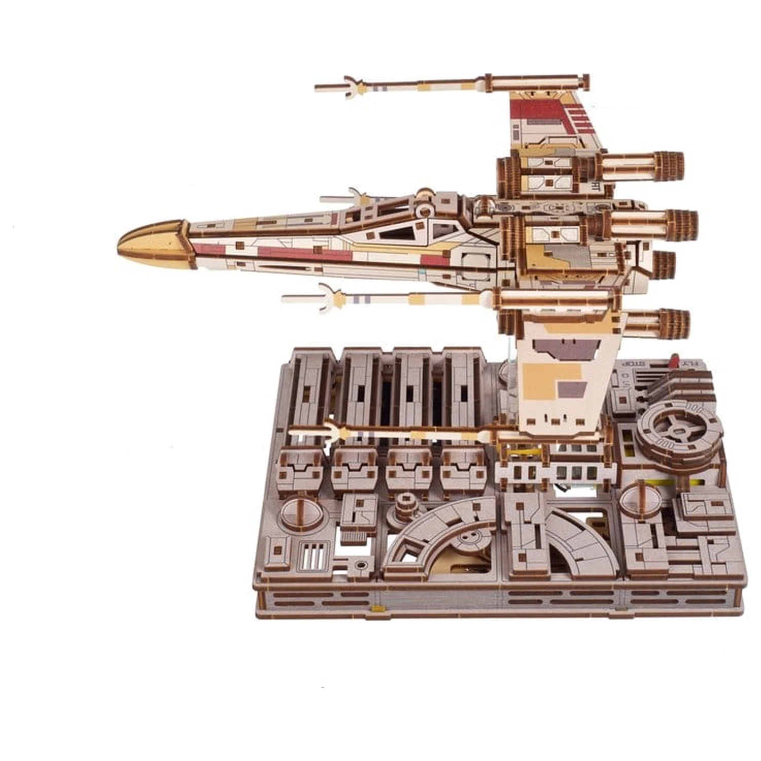 Star Wars 3D lesena sestavljanka Luke Skywalker's X-Wing Starfighter fotografija izdelka