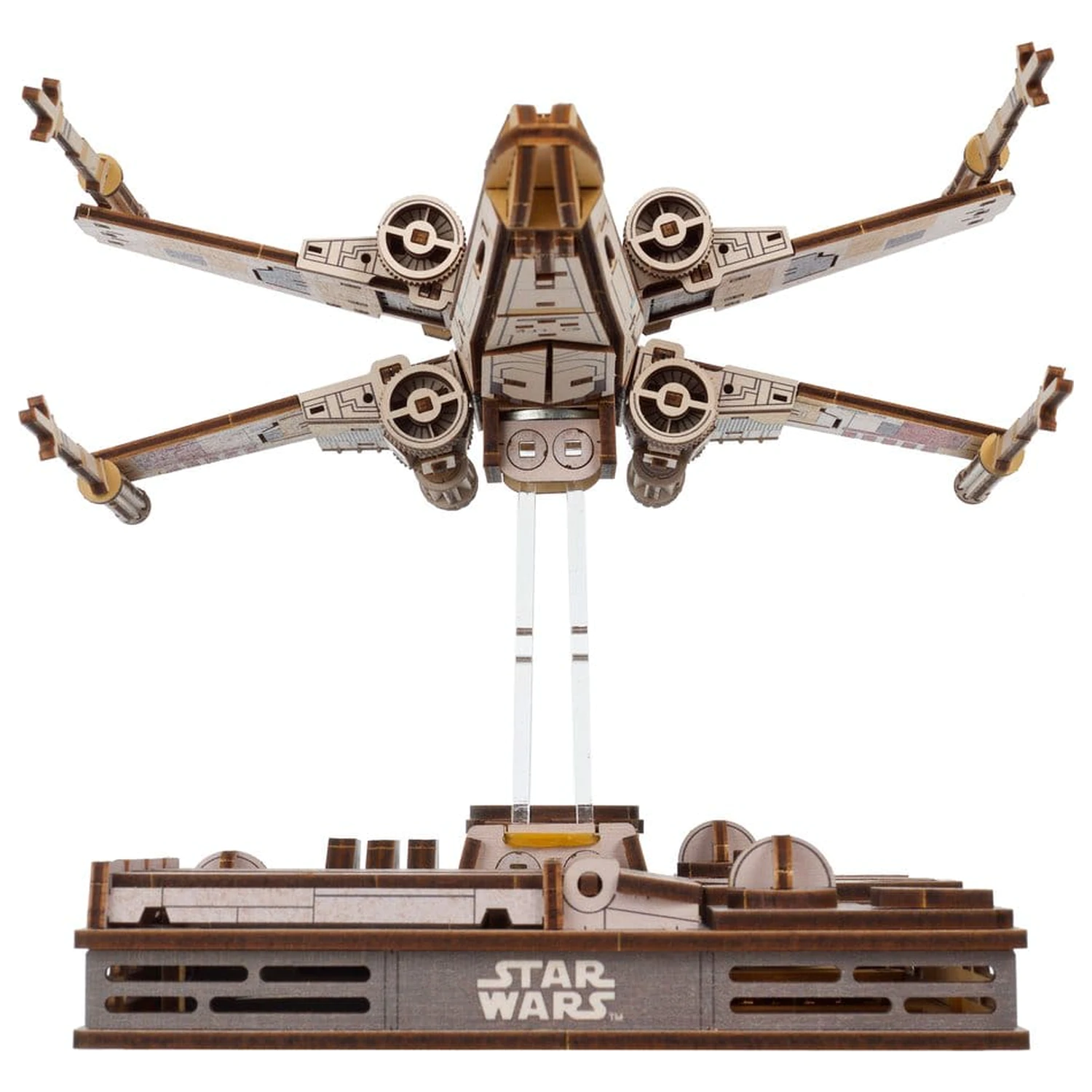 Star Wars 3D lesena sestavljanka Luke Skywalker's X-Wing Starfighter fotografija izdelka