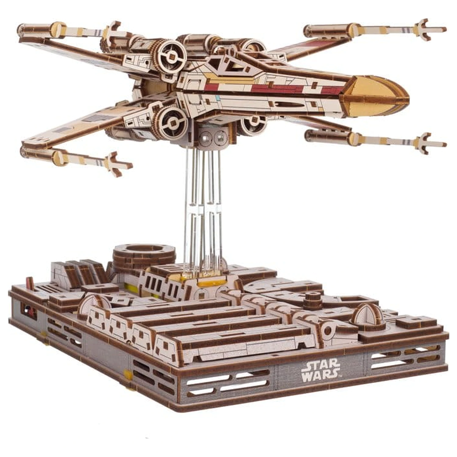 Star Wars 3D lesena sestavljanka Luke Skywalker's X-Wing Starfighter fotografija izdelka