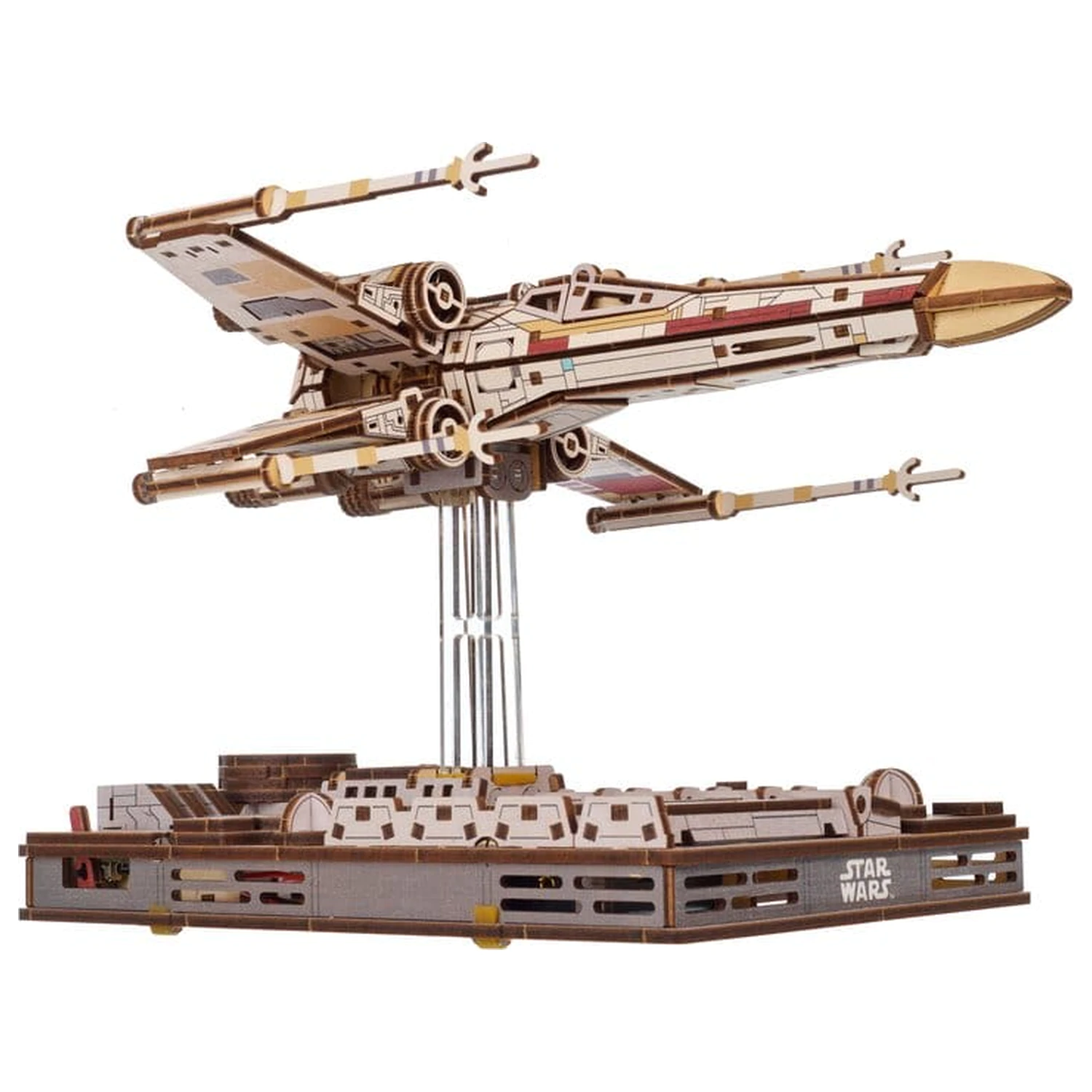 Star Wars 3D lesena sestavljanka Luke Skywalker's X-Wing Starfighter fotografija izdelka