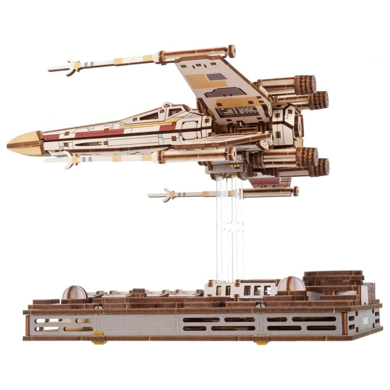 Star Wars 3D lesena sestavljanka Luke Skywalker's X-Wing Starfighter fotografija izdelka