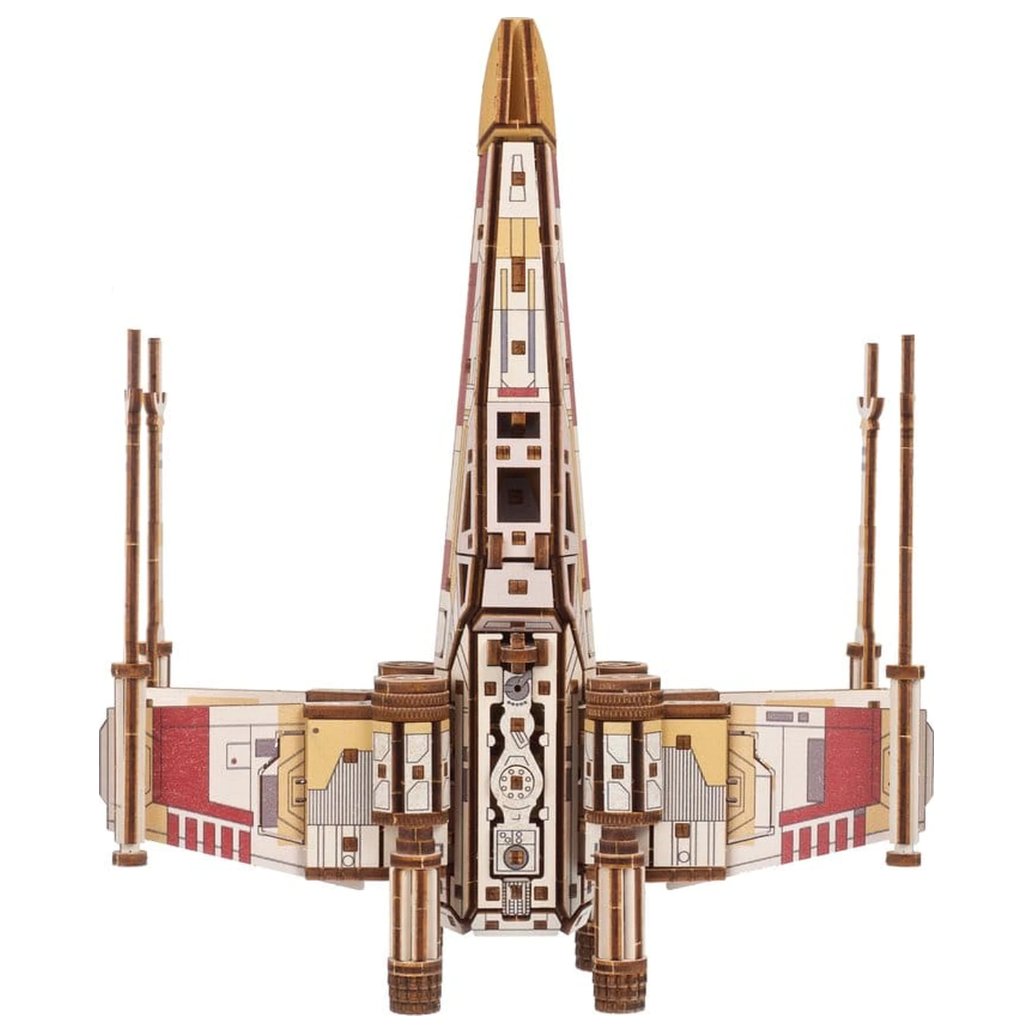 Star Wars 3D lesena sestavljanka Luke Skywalker's X-Wing Starfighter fotografija izdelka