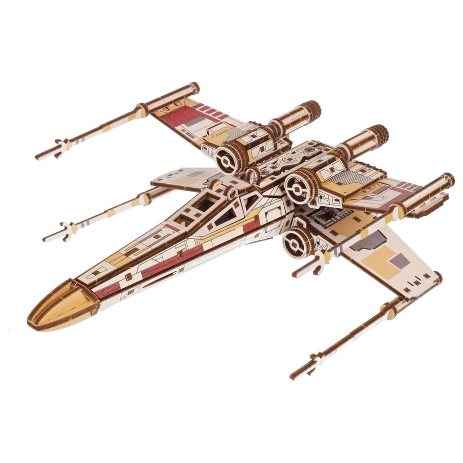 Star Wars 3D lesena sestavljanka Luke Skywalker's X-Wing Starfighter fotografija izdelka